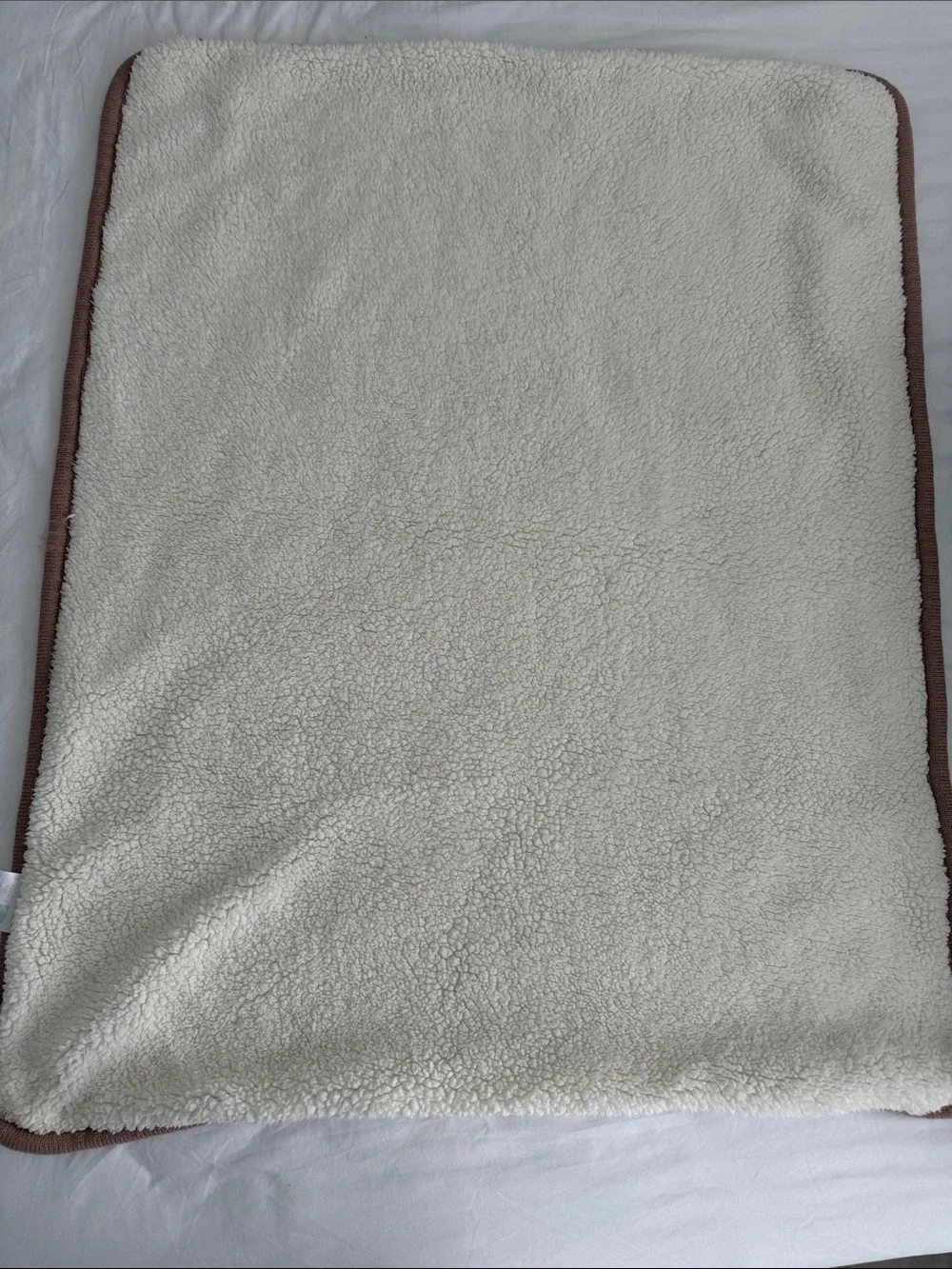 Quilted Dusty Rose baby blanket